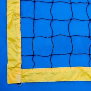 Купить Сетка для пляжного волейбола, обшитая с 4-х сторон, Д 2,2 мм в Городище 