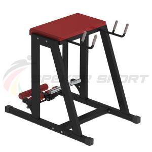 Купить Обратная гиперэкстензия Spektr Sport с отягощением (свободный вес) в Городище 