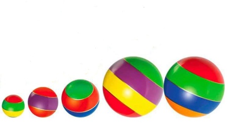 Купить Мячи резиновые (комплект из 5 мячей различного диаметра) в Городище 