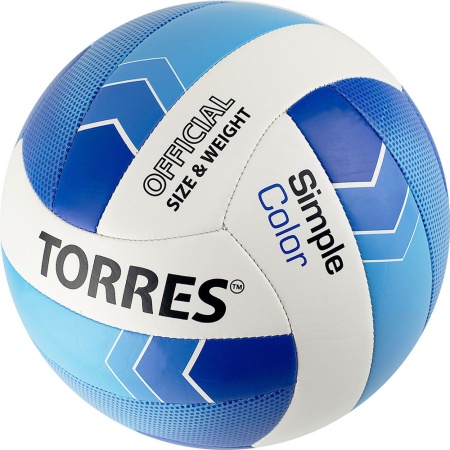 Купить Мяч волейбольный Torres Simple Color любительский р.5 в Городище 